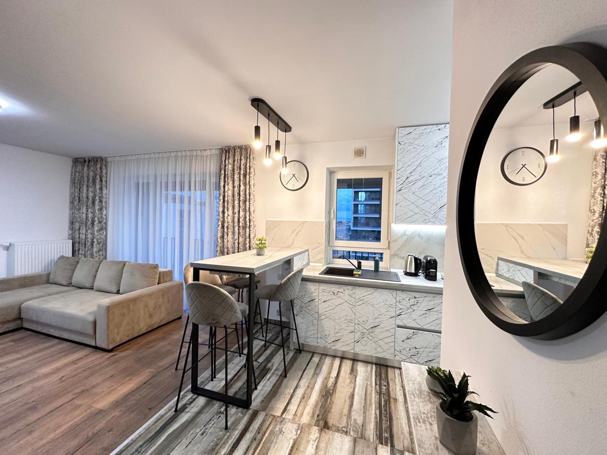 Coresi Mall Exclusive #Collection Apartments & Studios ブラショフ エクステリア 写真